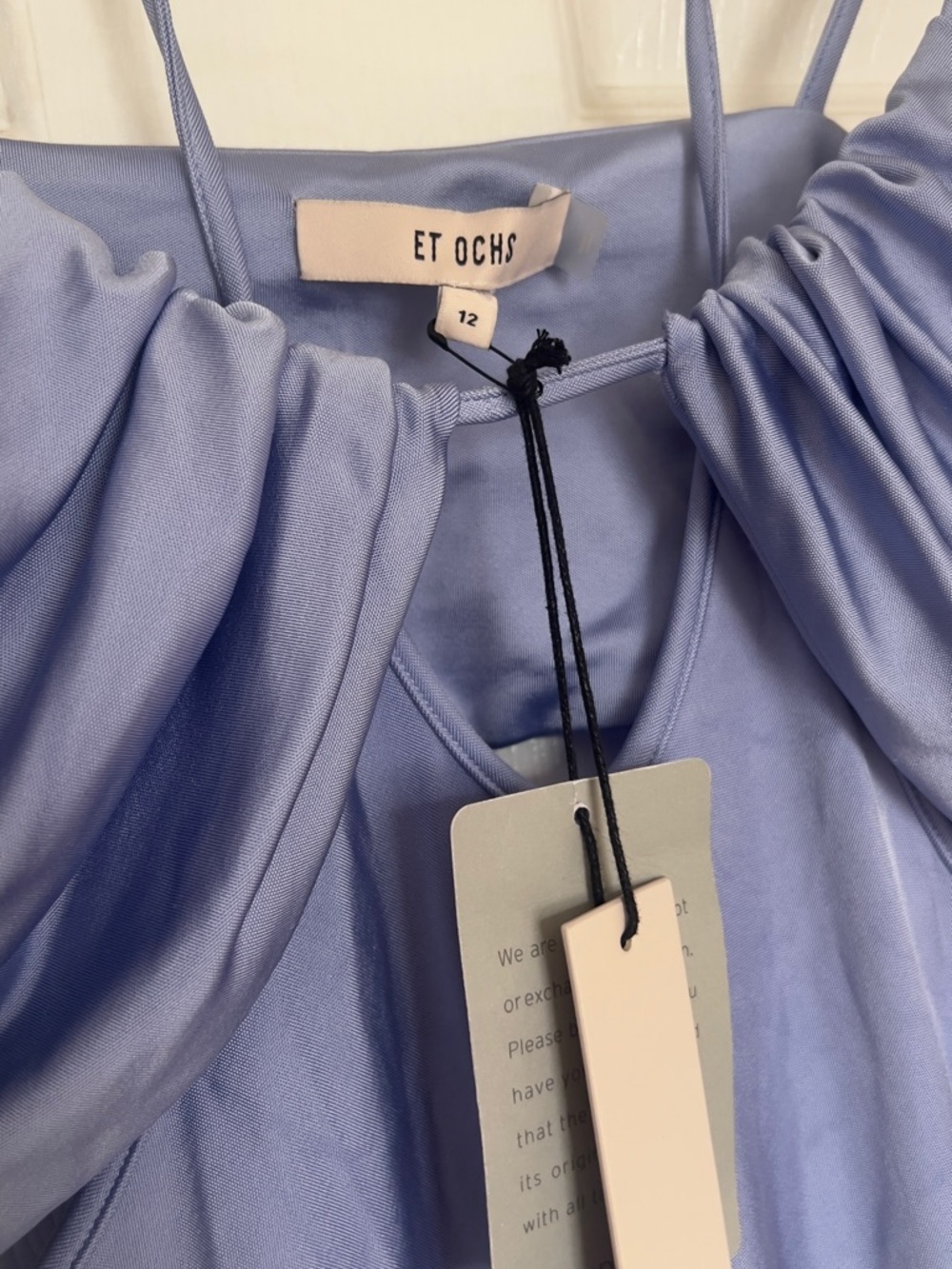 NWT | ET OCHS Genesis Cutout Gown | Size 12 - Picture 6 of 6
